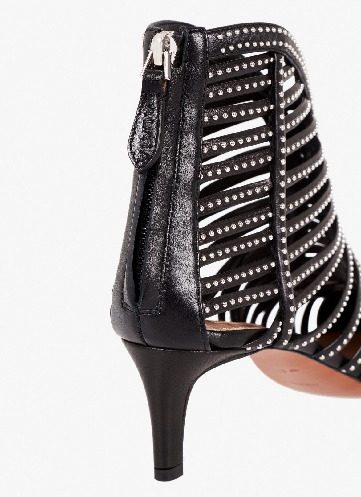 Kitten Heel Ankle Boots ALAÏA BLACK KITTEN HEEL ANKLE BOOTS